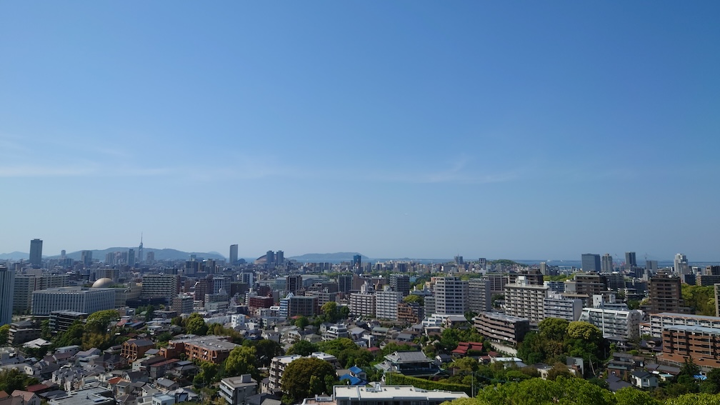 西展望台からの眺め