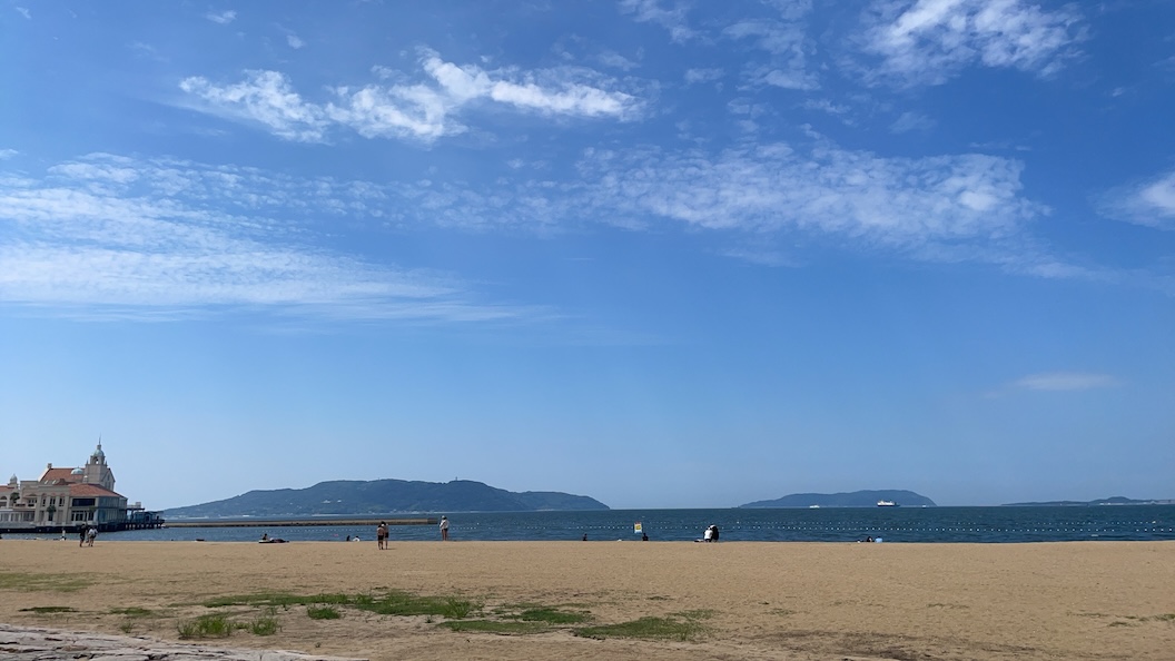 ももち浜の風景