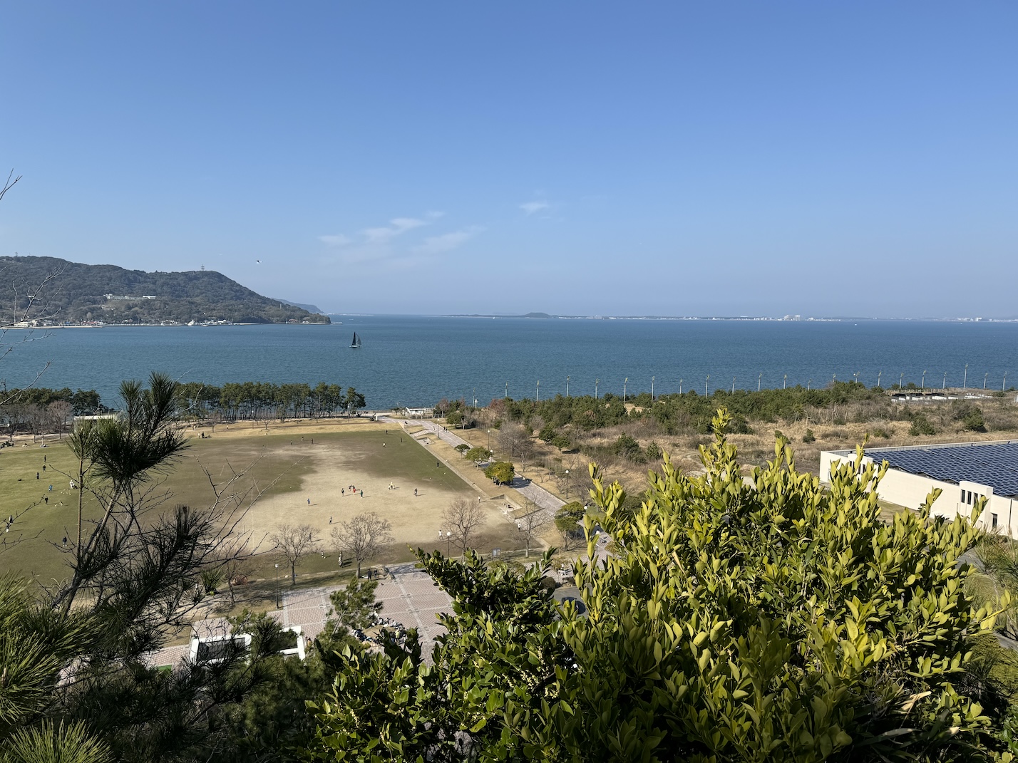 小戸公園の眺め